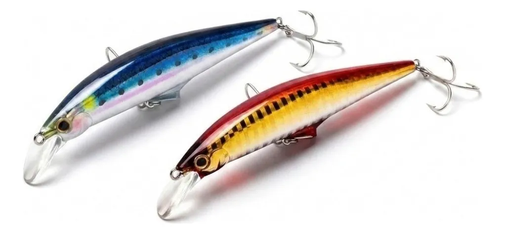 Señuelos Minnow Pesca Mar Larga Distancia 2 Piezas 45g 12cm