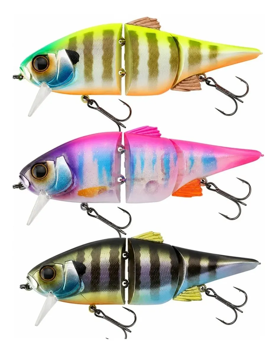Minnow Flotante Multiart. 115mm 30g Kit 3 Mar Río