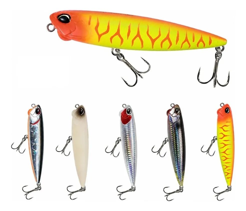 Señuelos Pencil Flotantes Pesca Mar 6 Piezas 85mm 11g