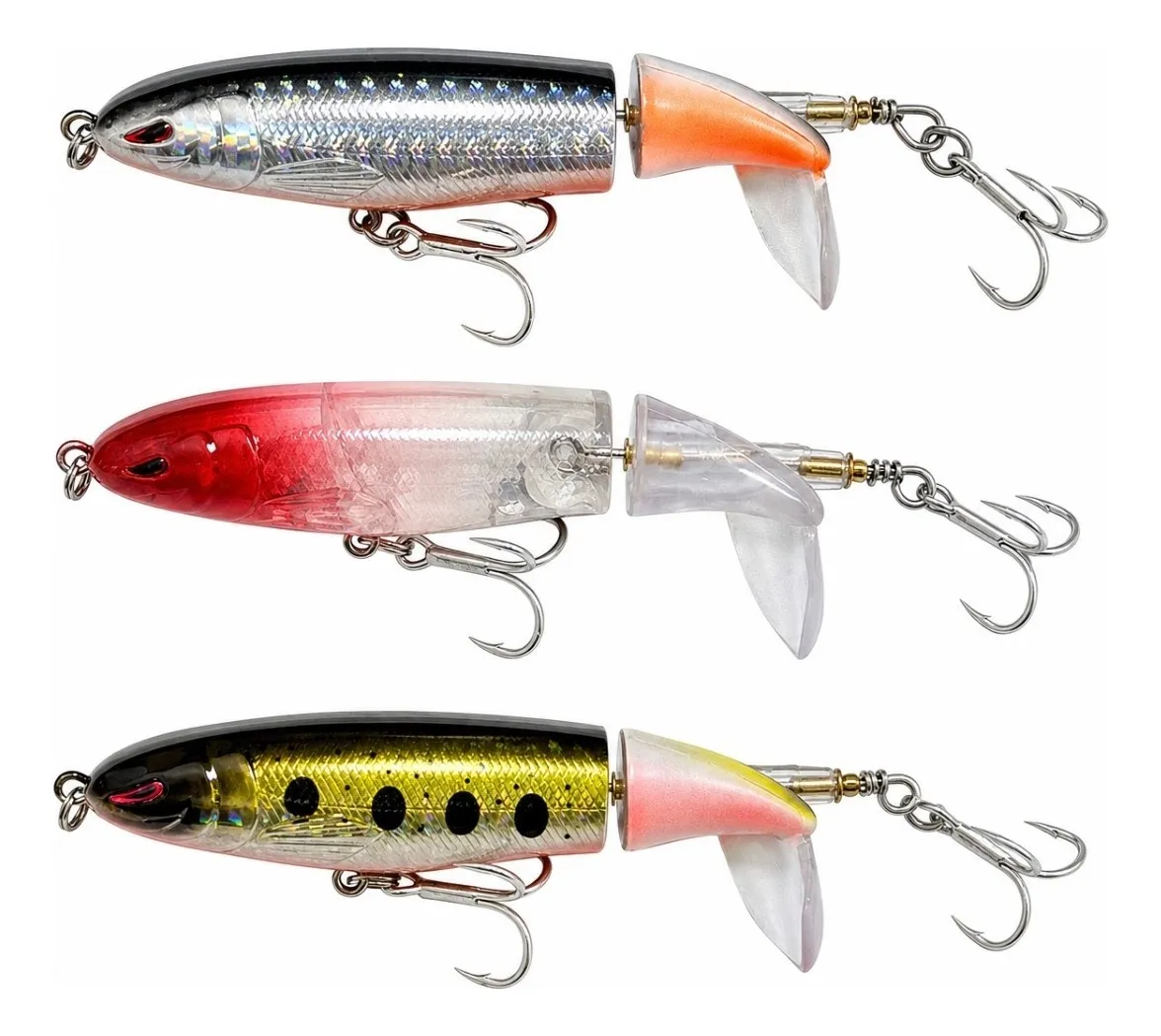 Señuelo Pencil Flotante 90mm 14g 3 Piezas Pesca Trucha