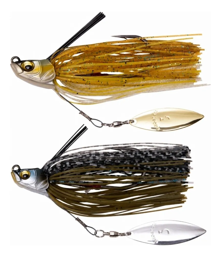 Señuelos Spinnerbait Pesca 2 Piezas 9cm 13g