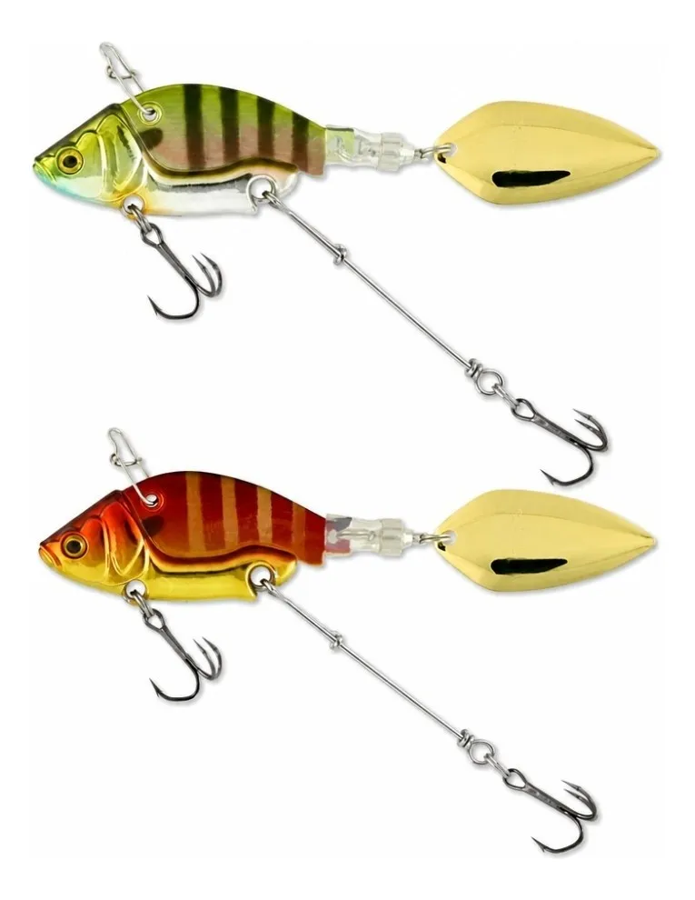Señuelos Vib Metálicos Pesca 2 Piezas 44mm 13g